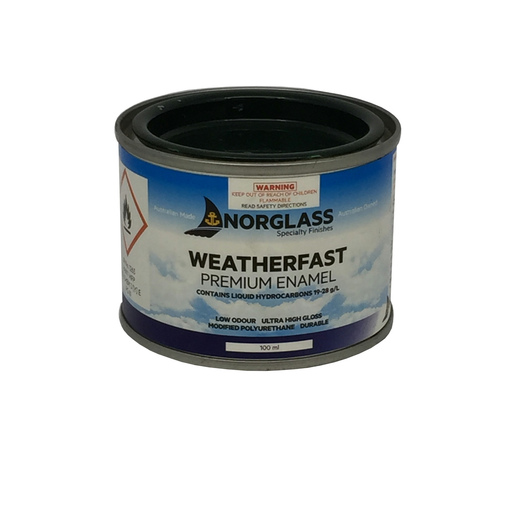 Black 100ml Weatherfast Premium Enamel Gloss Paint Black 100ml Weatherfast Premium Enamel Gloss Paint