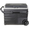 45L Brass Monkey Portable Dual Zone Fridge/Freezer with Wheels and Battery Compartment