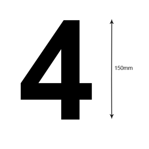 Reg Sticker 4 - 163mm Reg Sticker 4 - 163mm