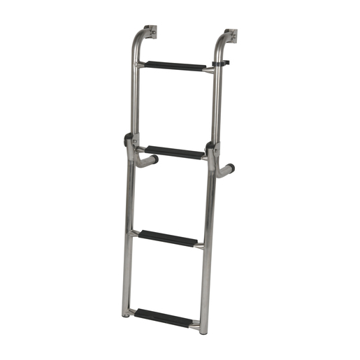 LADDER TRANSOM MOUNT 4 STEP 2 FOLDING LADDER TRANSOM MOUNT 4 STEP 2 FOLDING