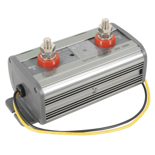 Dual Battery Isolators with Adjustable Disconnect/Reconnect - 12V Battery Dual Battery Isolators with Adjustable Disconnect/Reconnect - 12V Battery