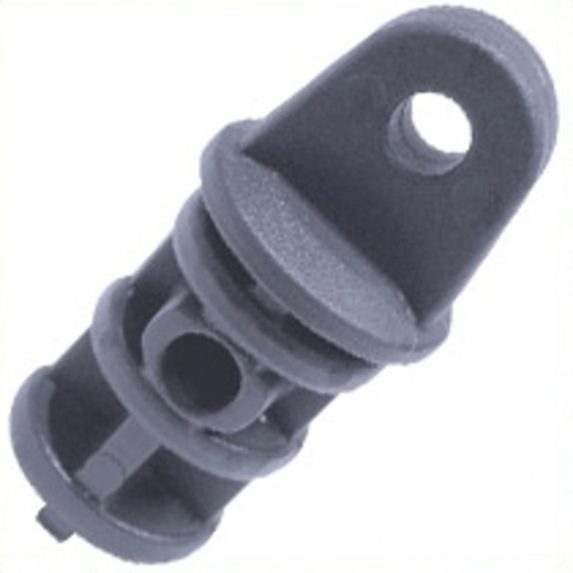 Canopy Tube End Fittings - Black Suits 22mm tube Internal Fit Canopy Tube End Fittings - Black Suits 22mm tube Internal Fit